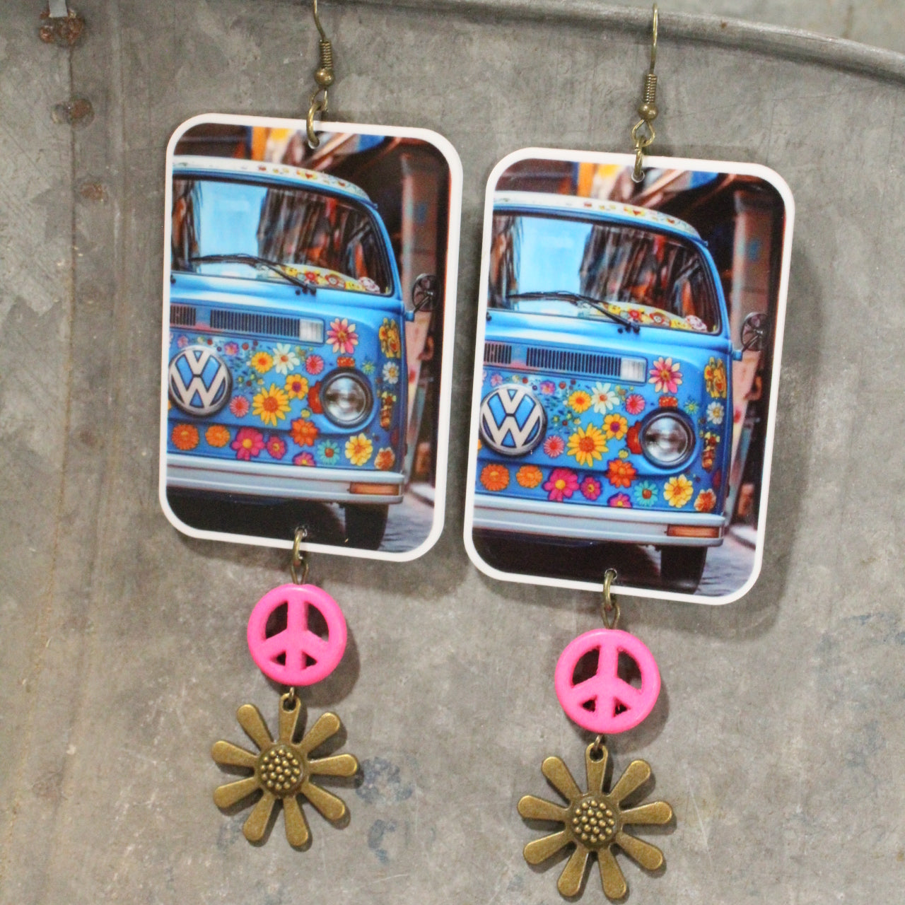 Oh Groovy Day Dangle Earrings