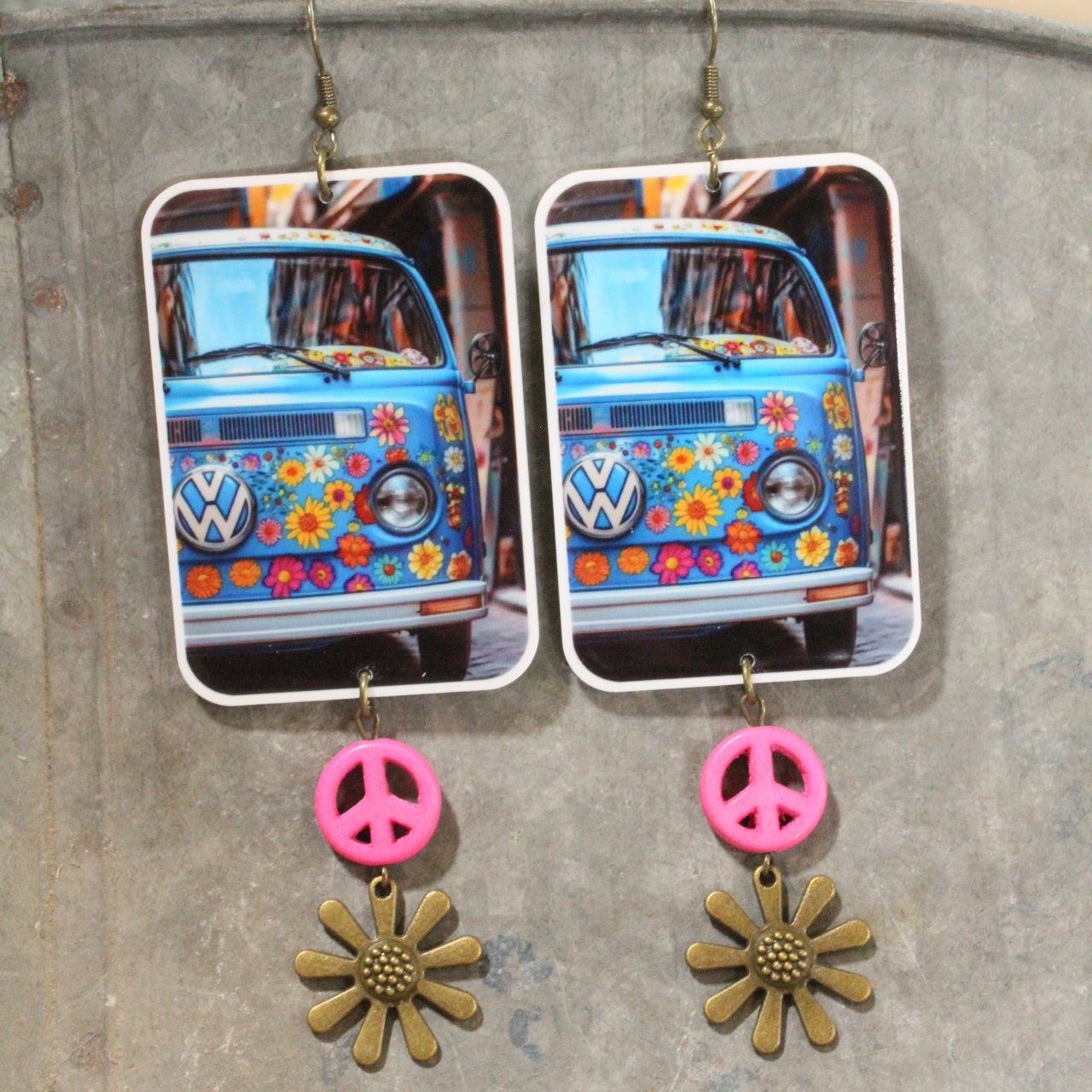 Oh Groovy Day Dangle Earrings