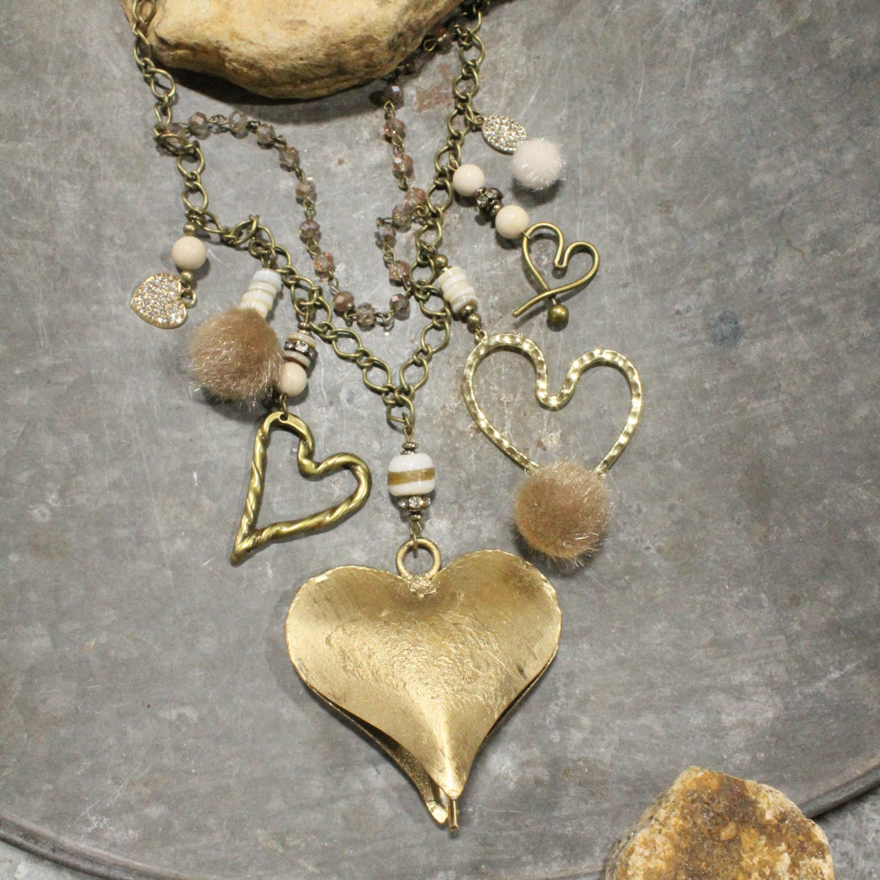 Expressing My Love For You Charm'd Necklace