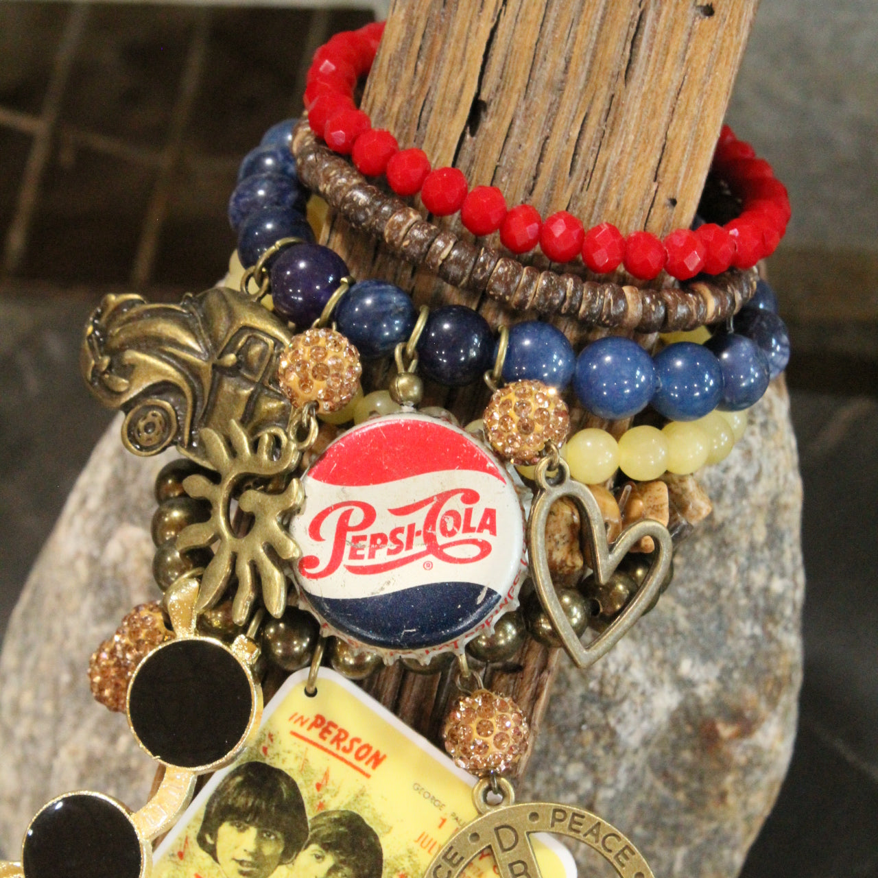 Beatle Mania Chart Topper Bracelet Set