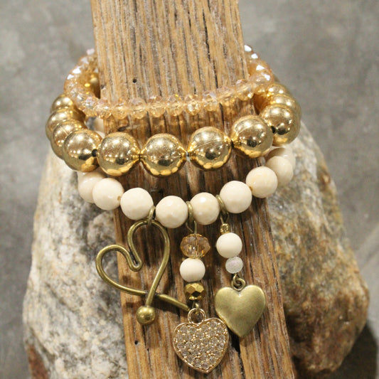 Expressing My Love For You Charm'd Bracelet Set