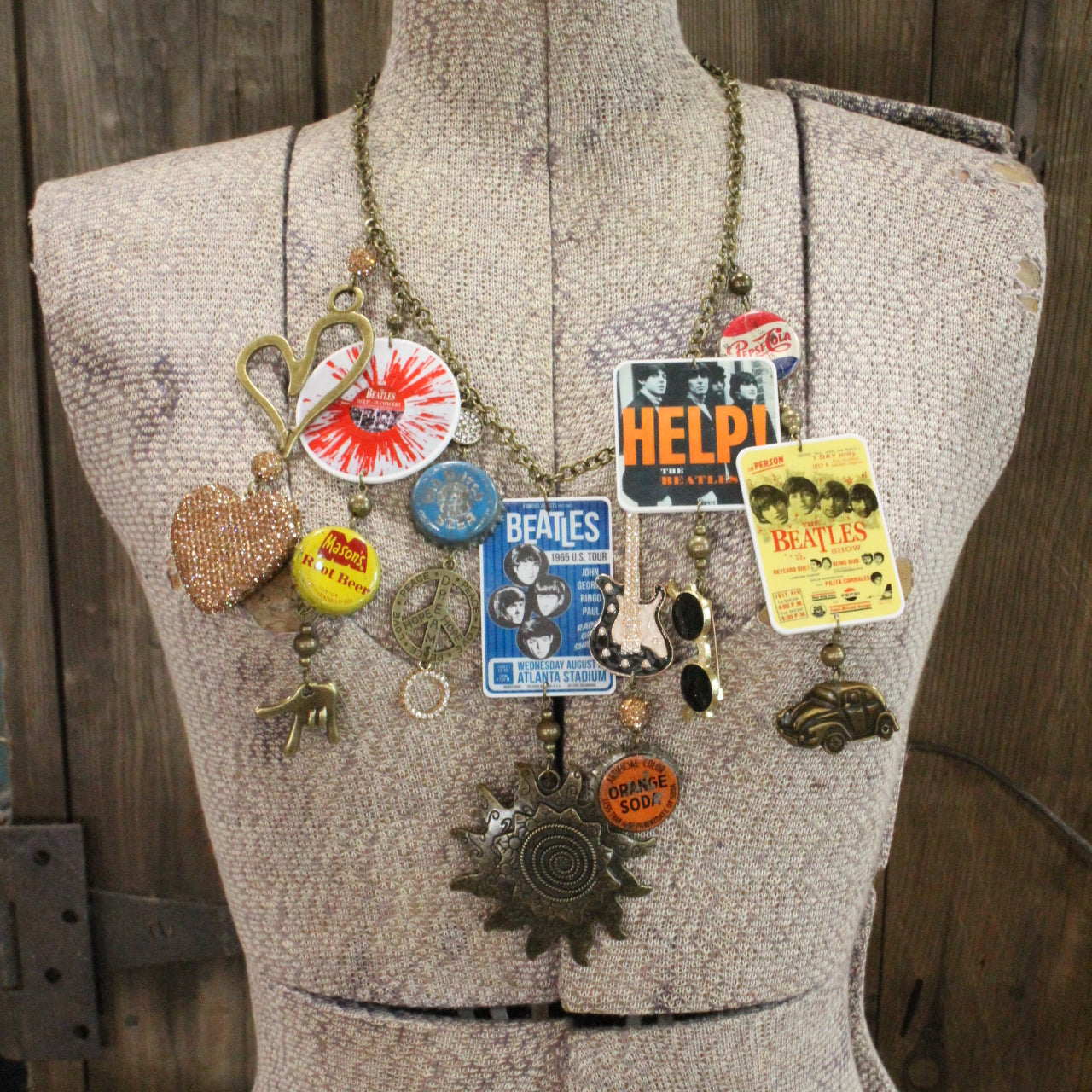 Beatle Mania Chart Topper Necklace