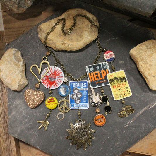 Beatle Mania Chart Topper Necklace