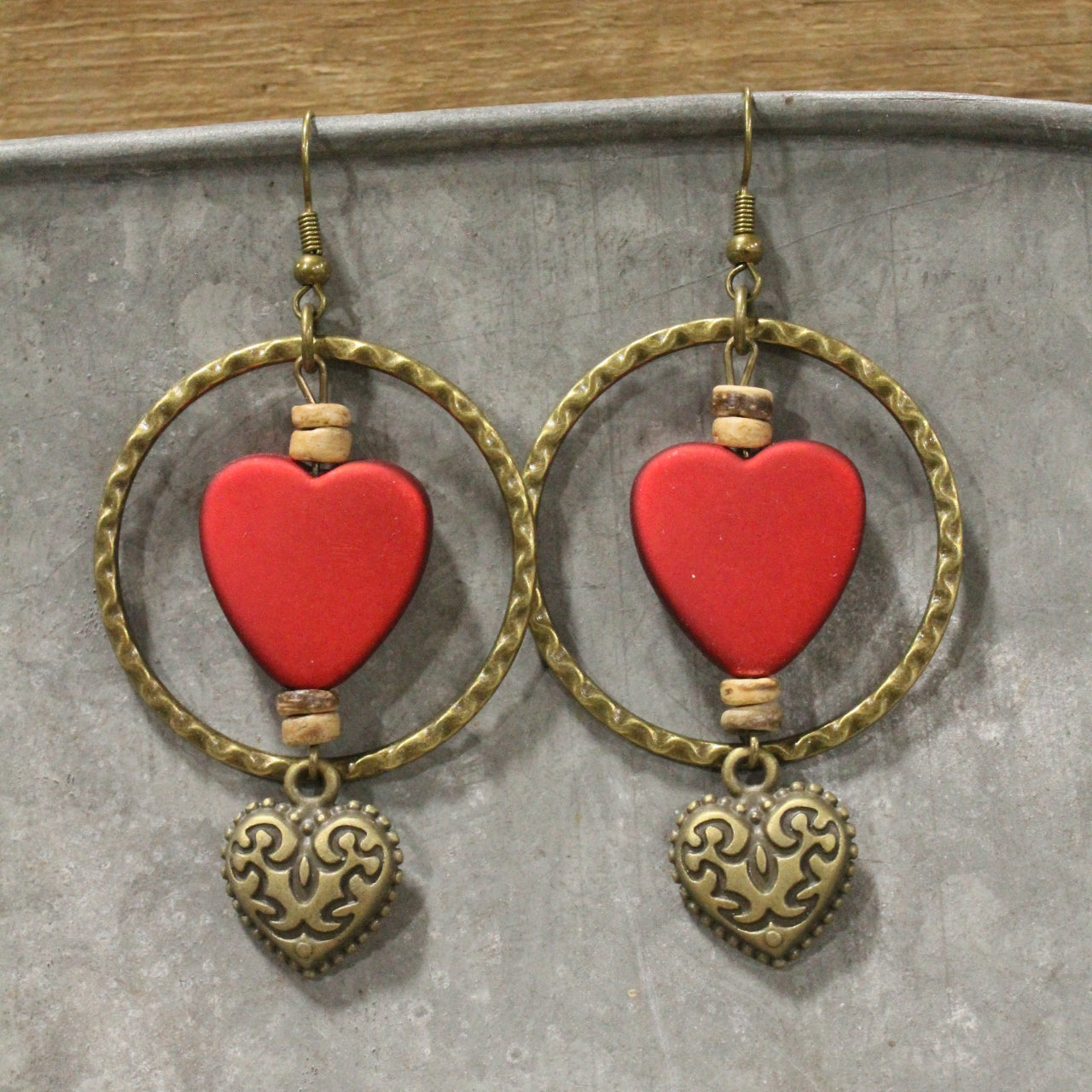 Head Over Heels For You Dangle Drop Earrings