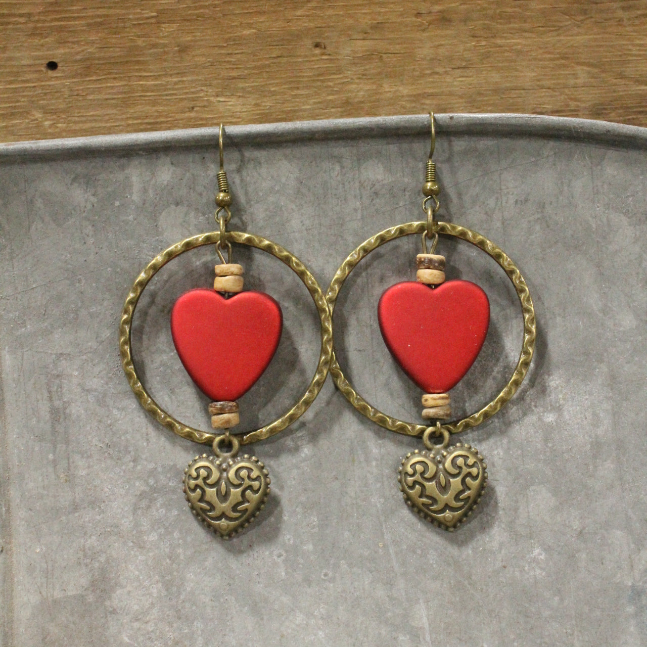 Head Over Heels For You Dangle Drop Earrings