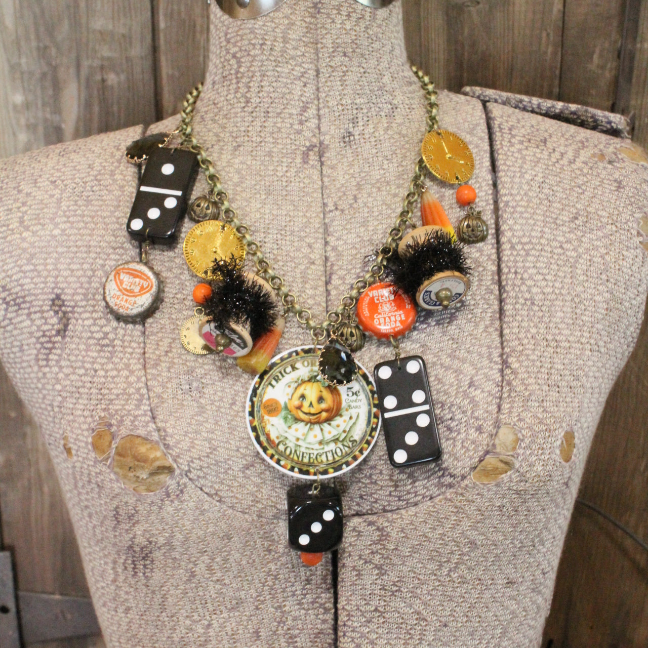 Trick Or Treat Confections Charm'd Necklace