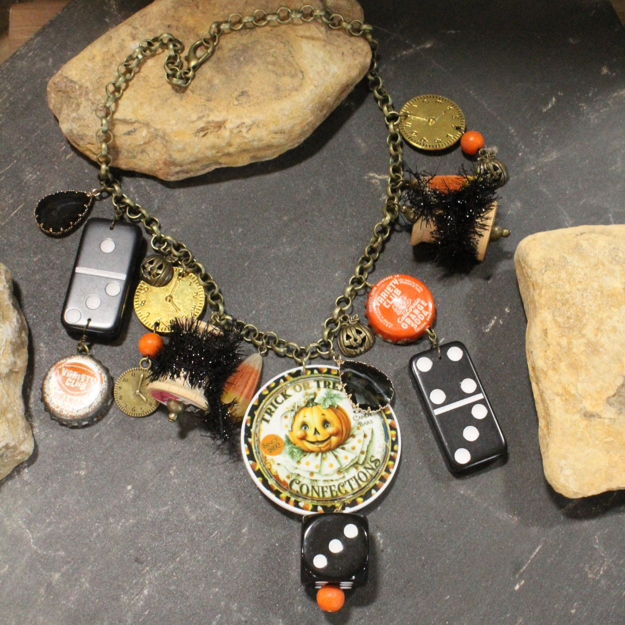 Trick Or Treat Confections Charm'd Necklace