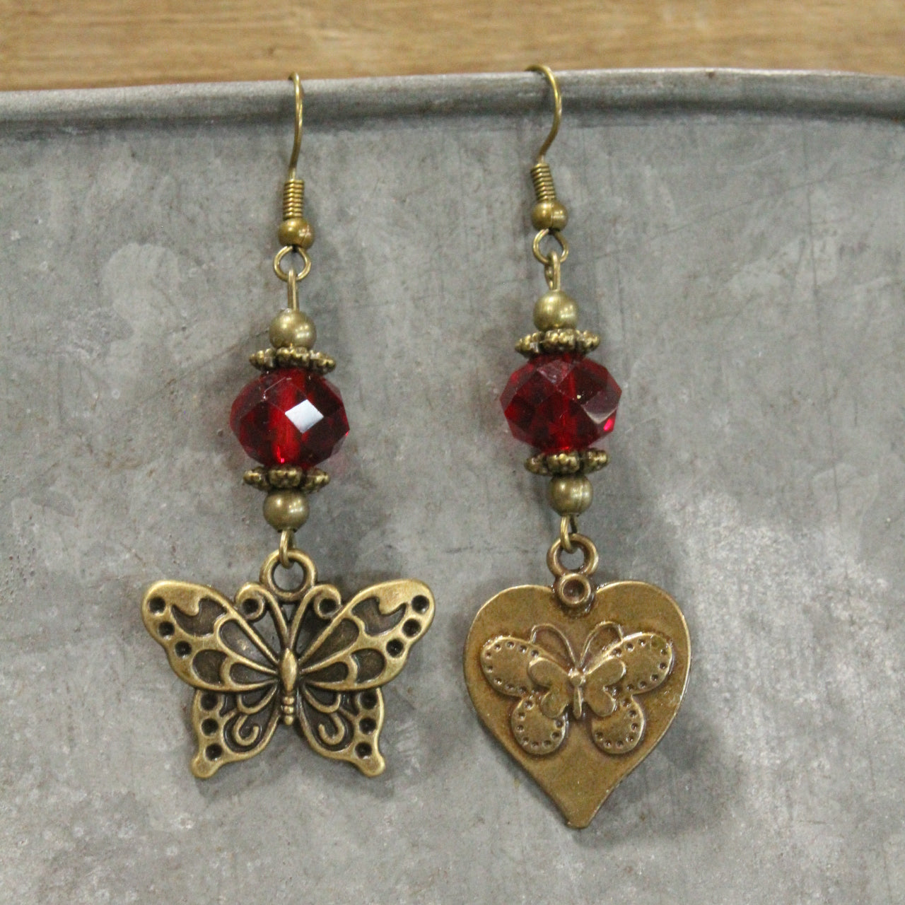 My Heart Flutters For You Dangle Earrings
