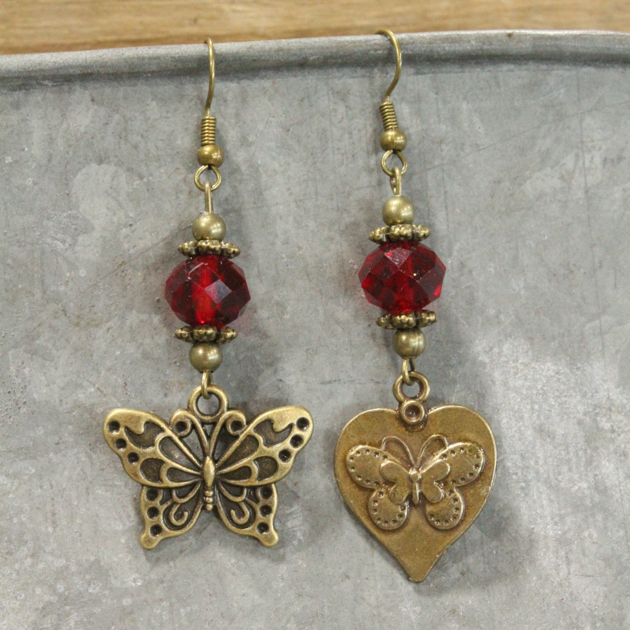 My Heart Flutters For You Dangle Earrings