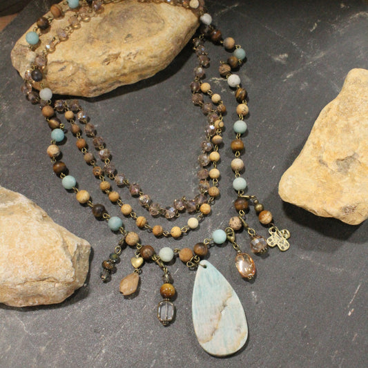 A Stones Throw Layered Necklace