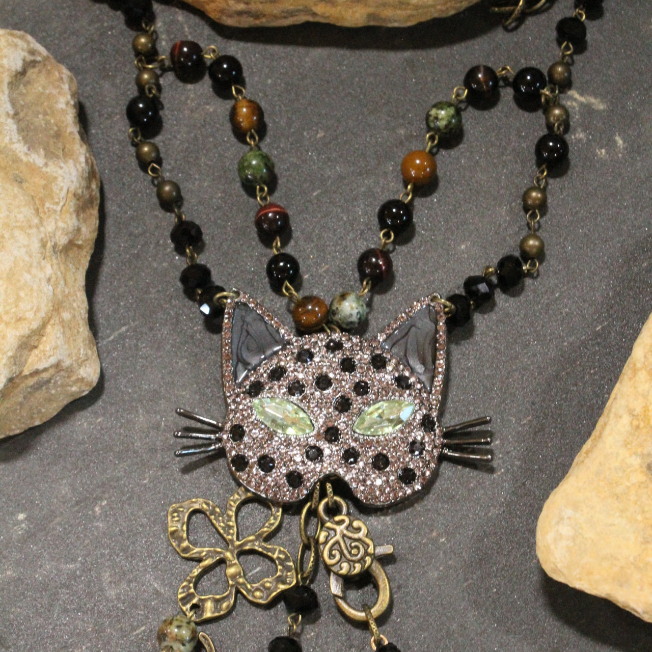 Out Prowling Layered Necklace
