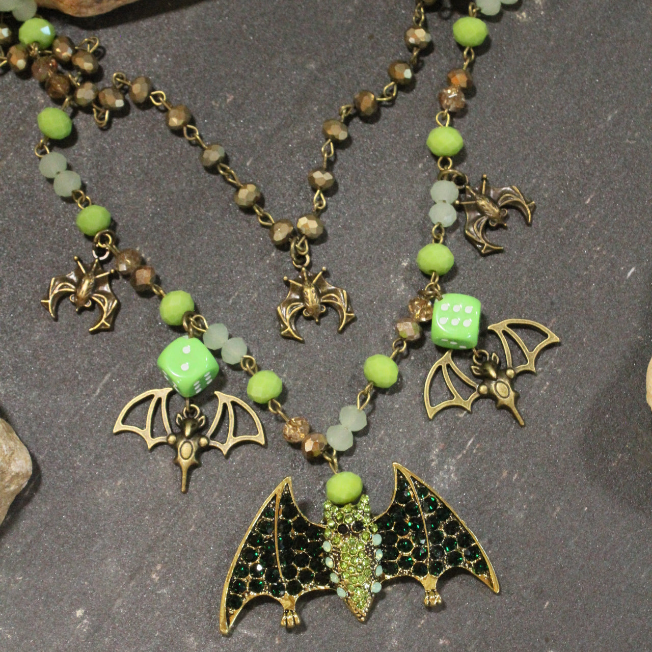 Bats On Parade Layered Necklace