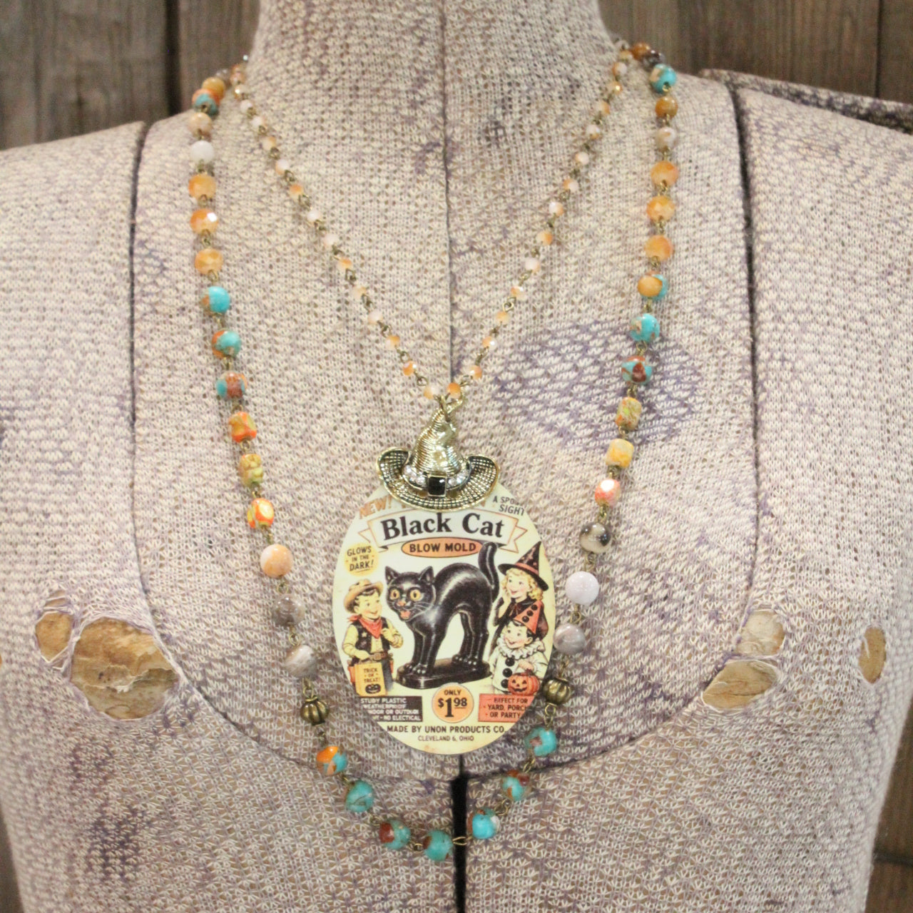 A Spooky Sight Layered Necklace