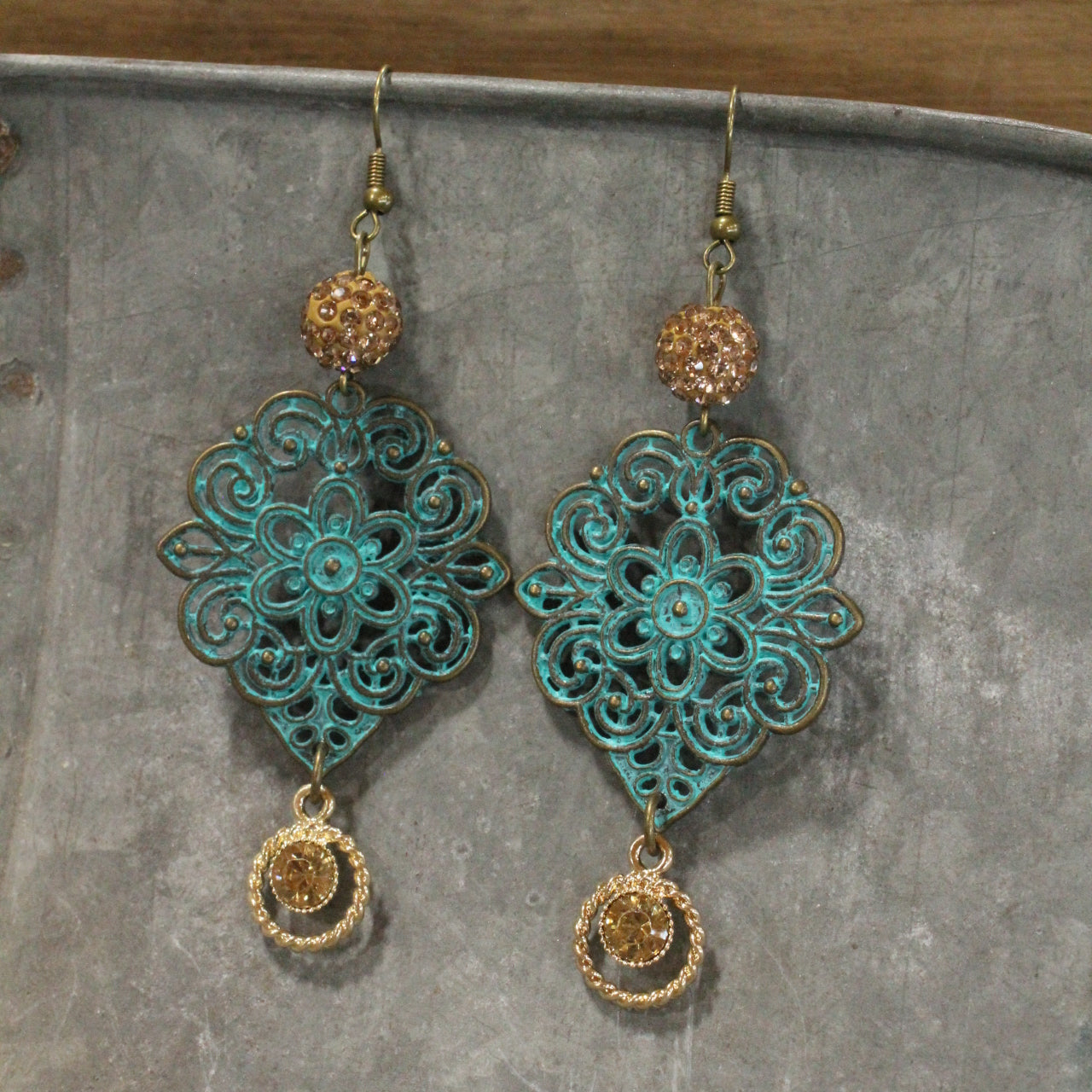 Crazy Over you Dangle Earrings