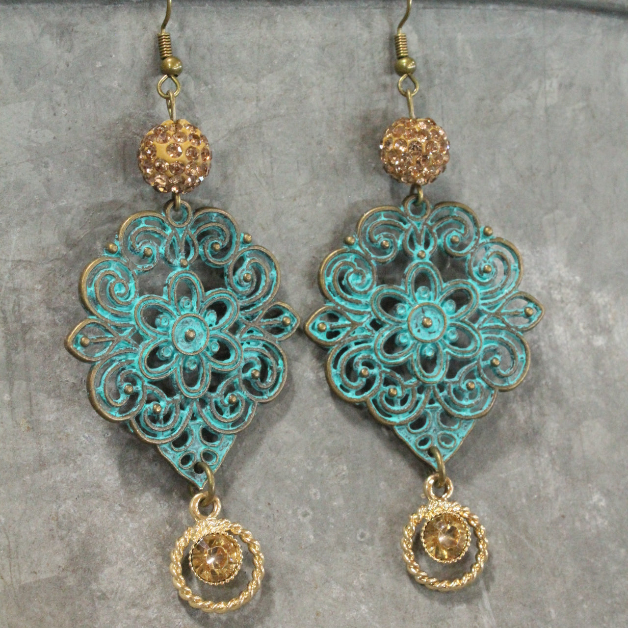Crazy Over you Dangle Earrings