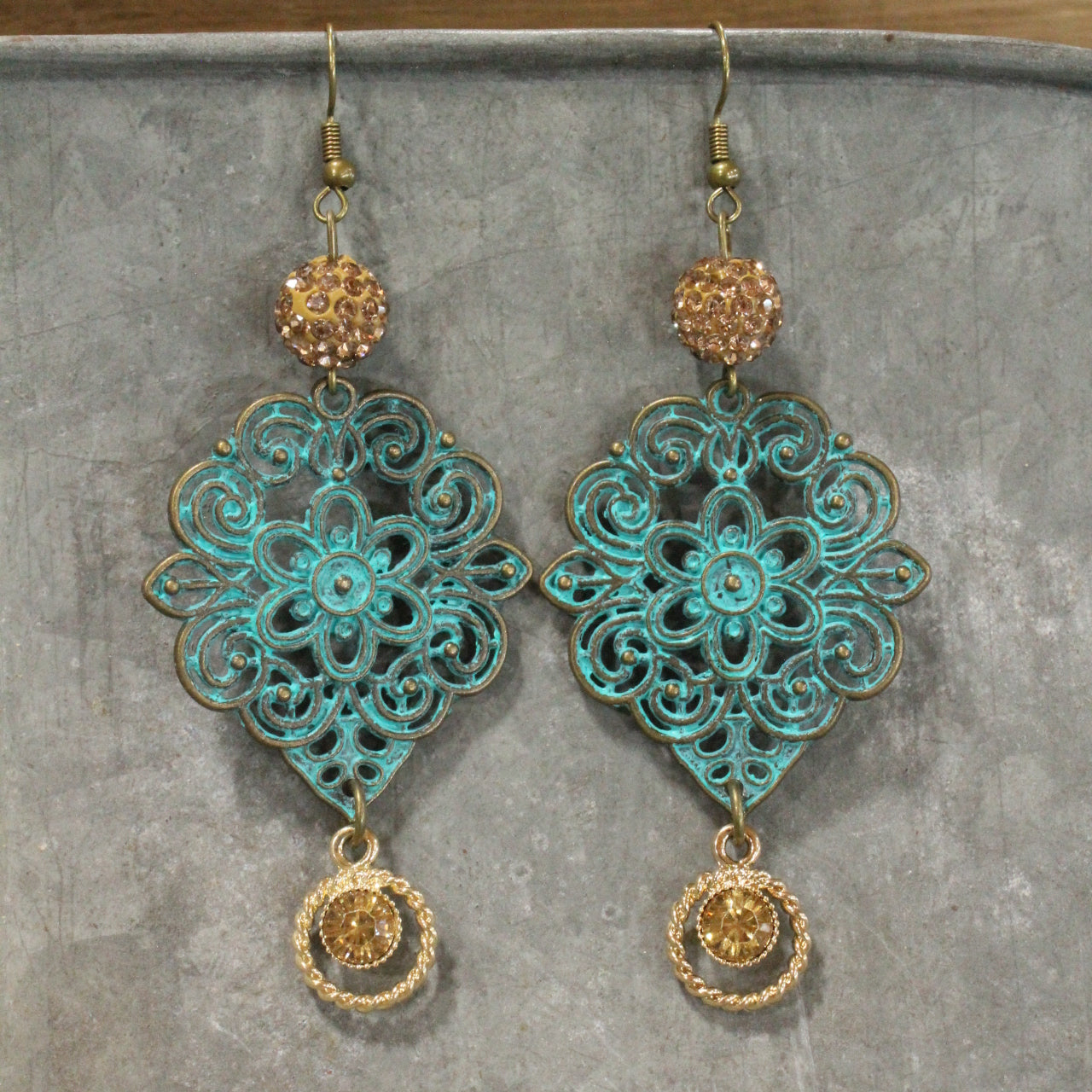 Crazy Over you Dangle Earrings