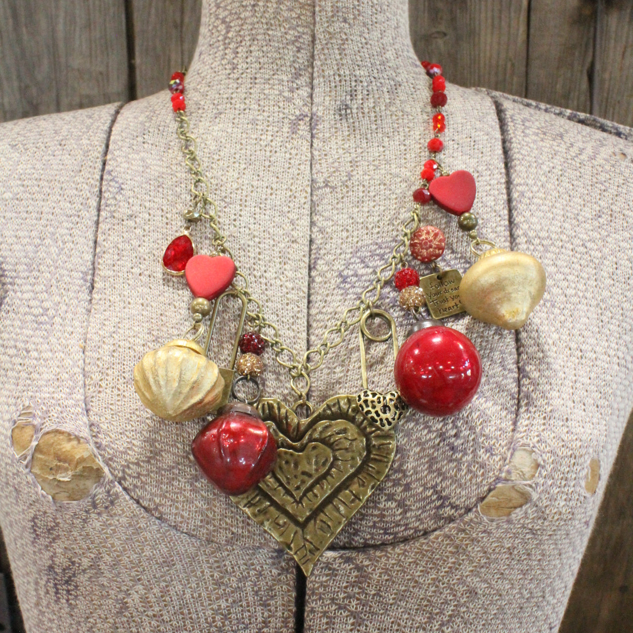 Key To Unlock My Heart Charm'd Necklace