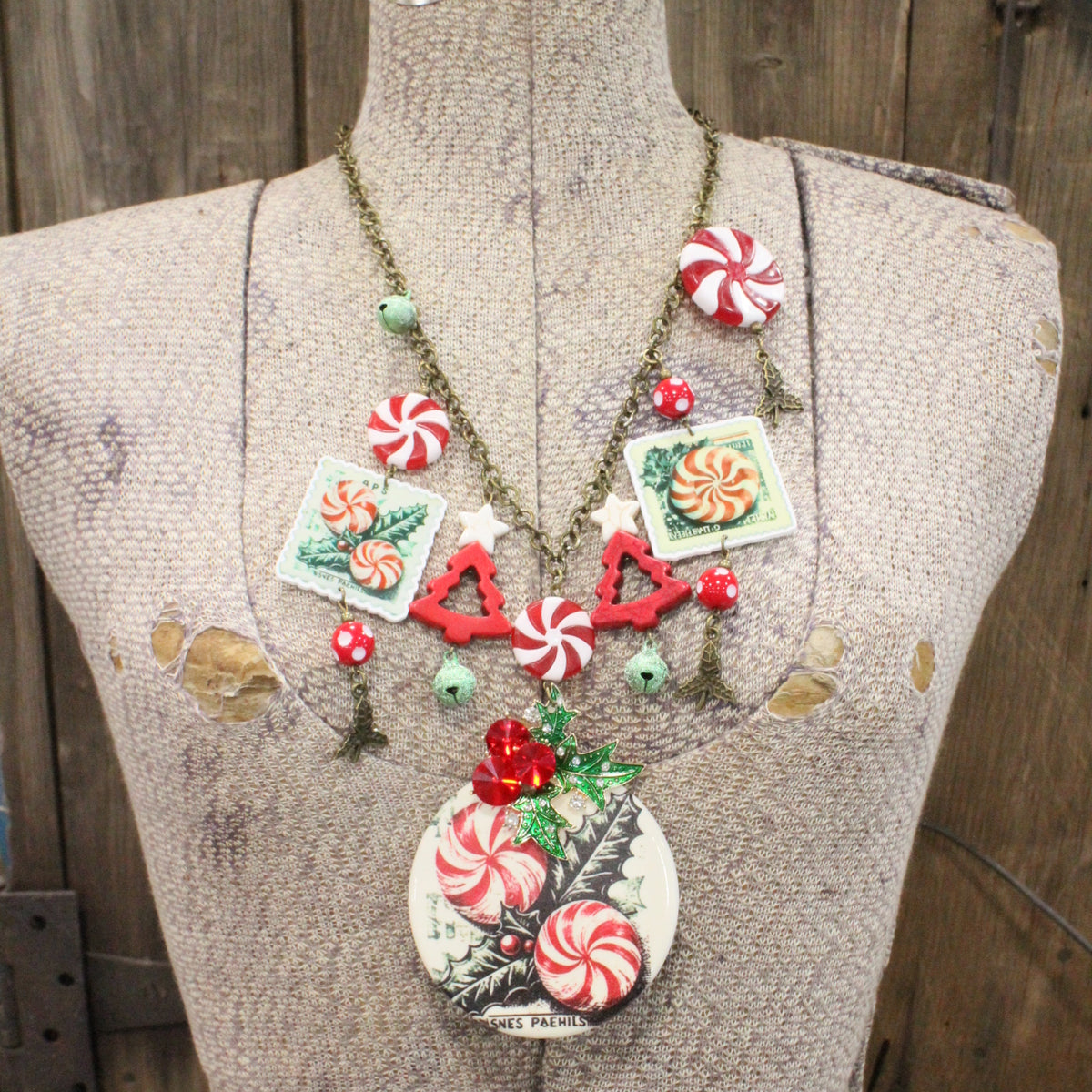 Peppermint Patty Charm'd Necklace
