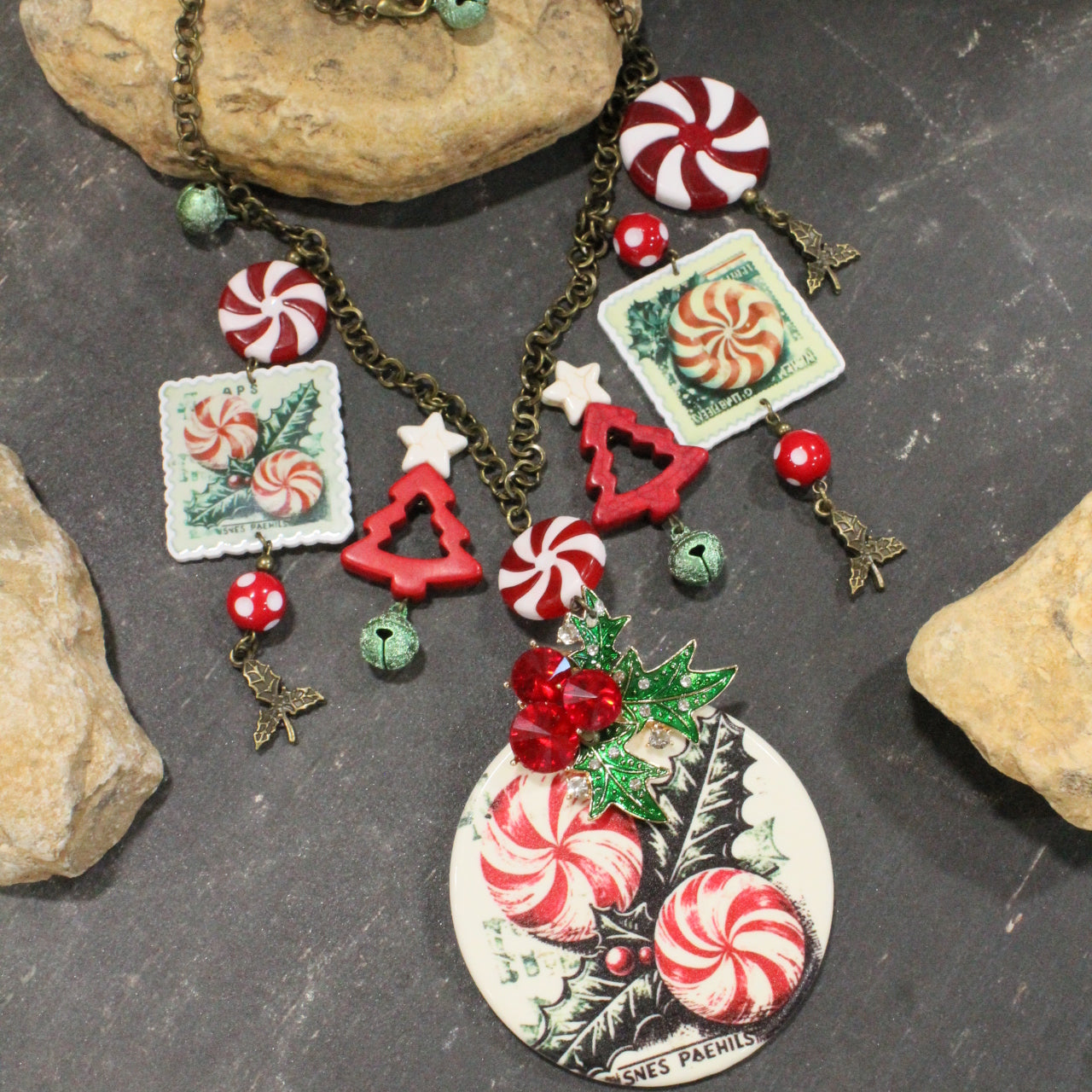 Peppermint Patty Charm'd Necklace