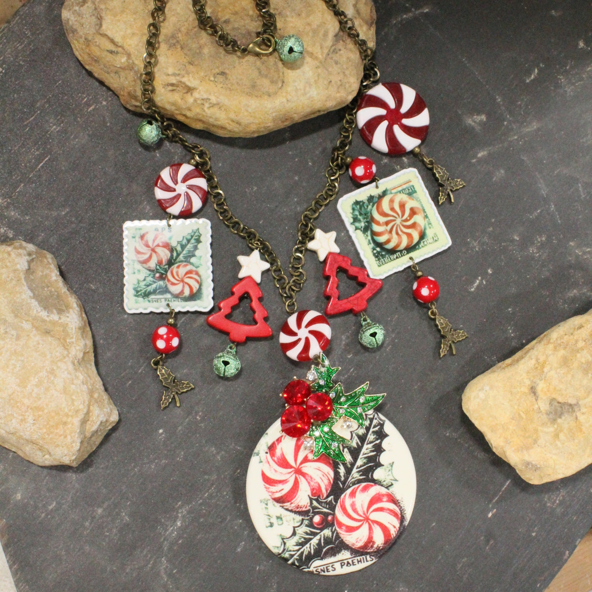 Peppermint Patty Charm'd Necklace
