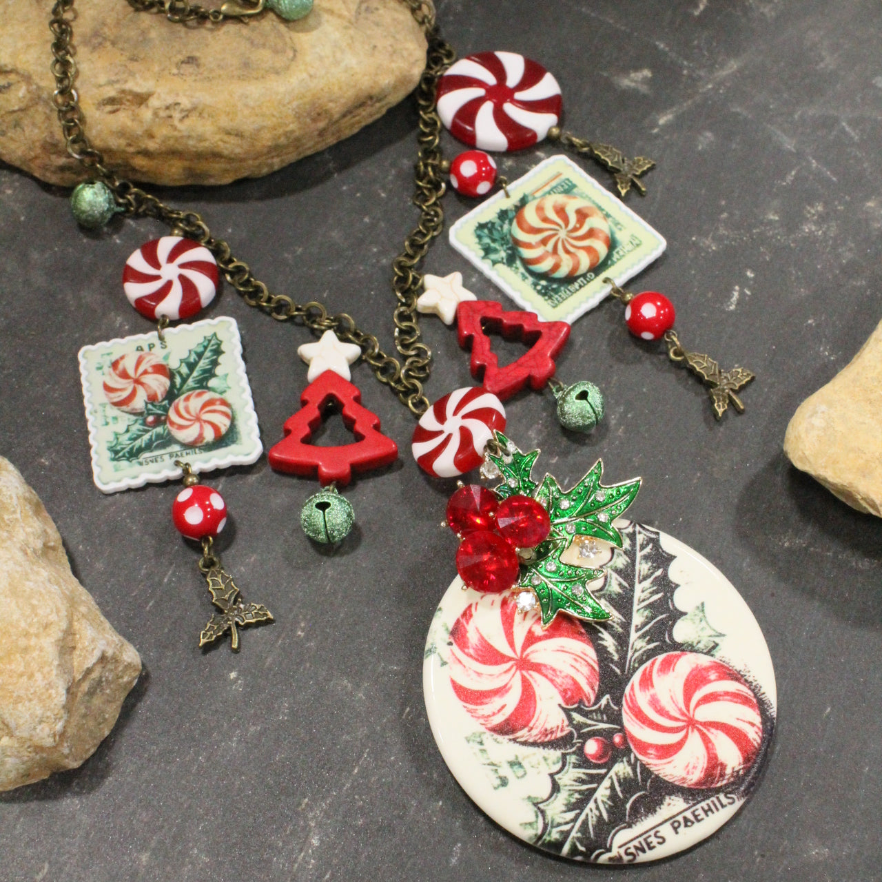 Peppermint Patty Charm'd Necklace