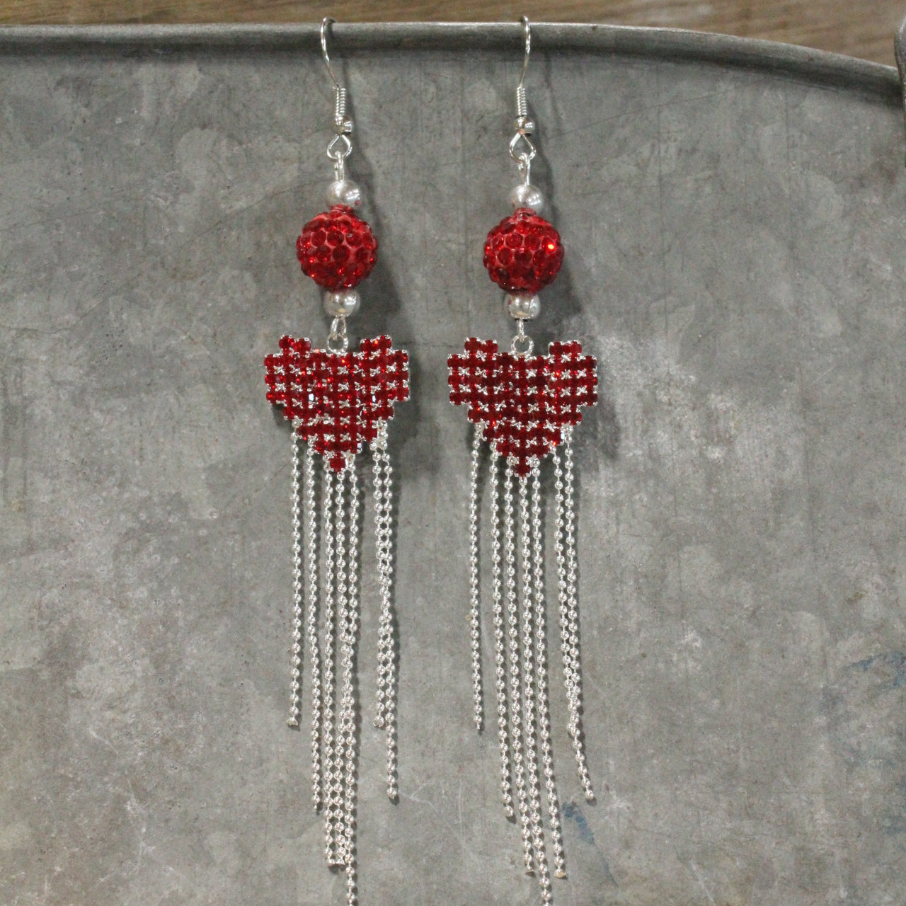 Gushing Over You Valentine Dangle Earrings