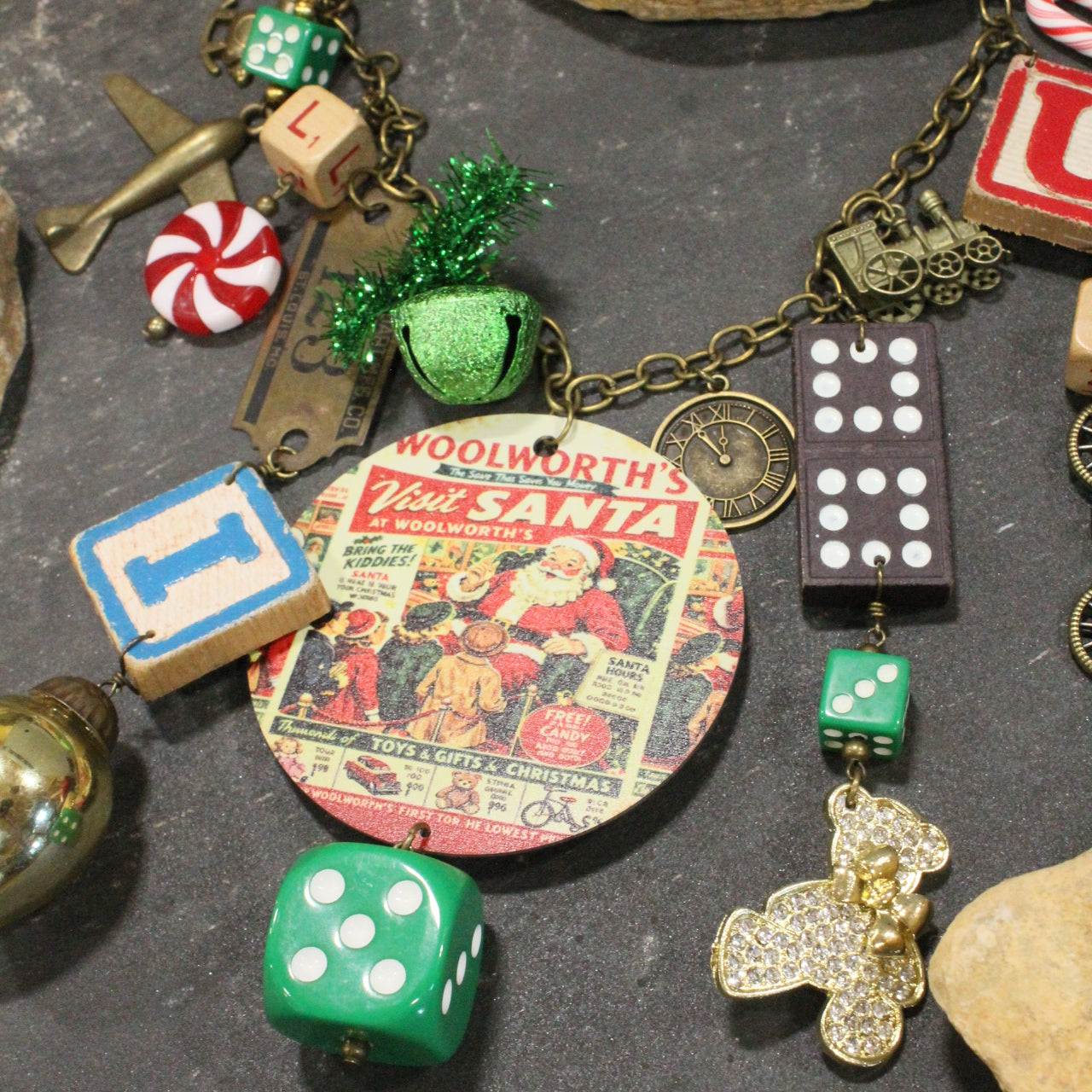 Christmas Wishlist Charm'd Necklace