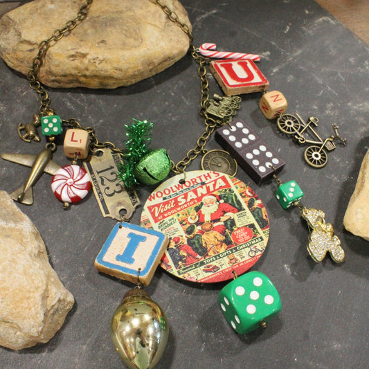 Christmas Wishlist Charm'd Necklace