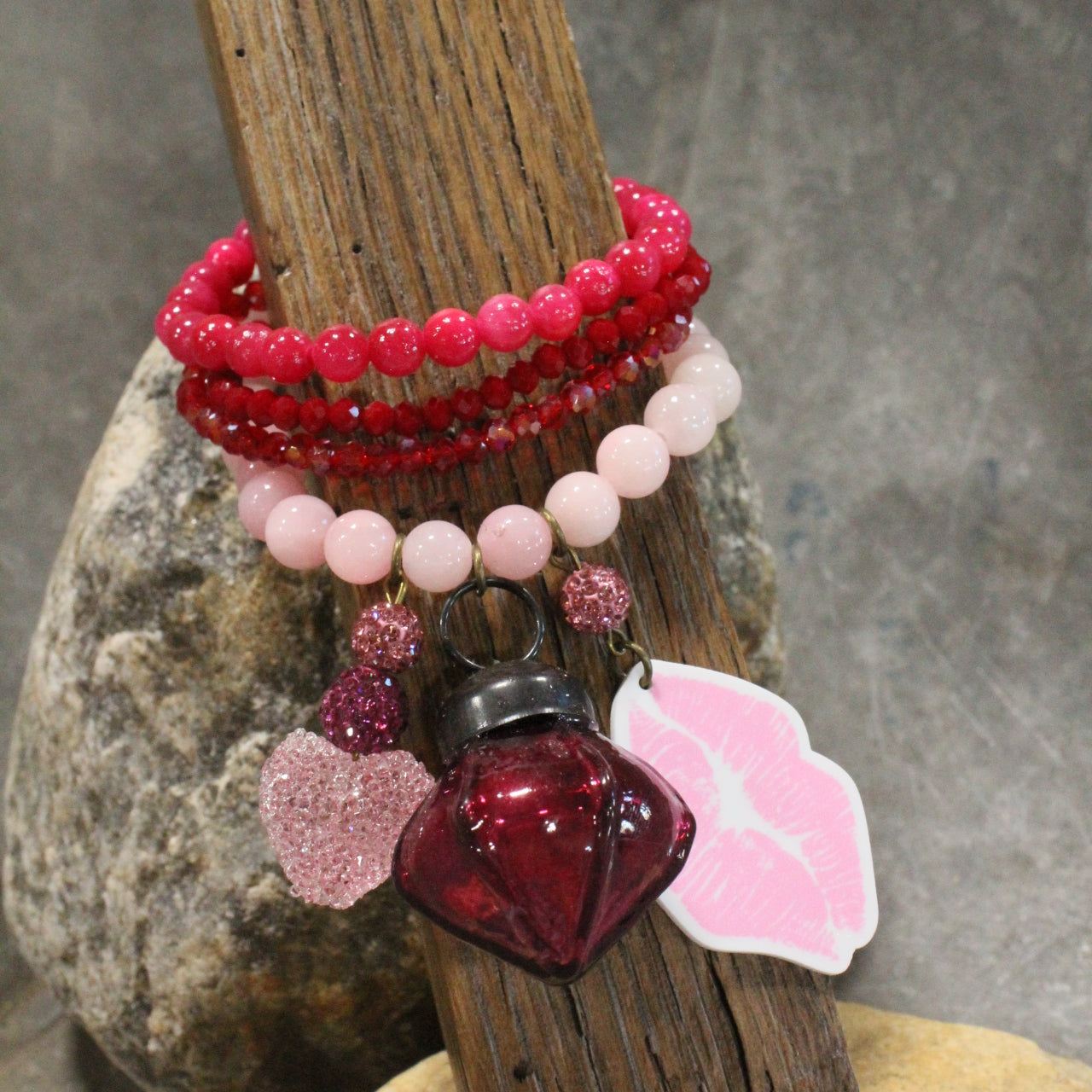 Kissing Booth Volunteer Bracelet Set
