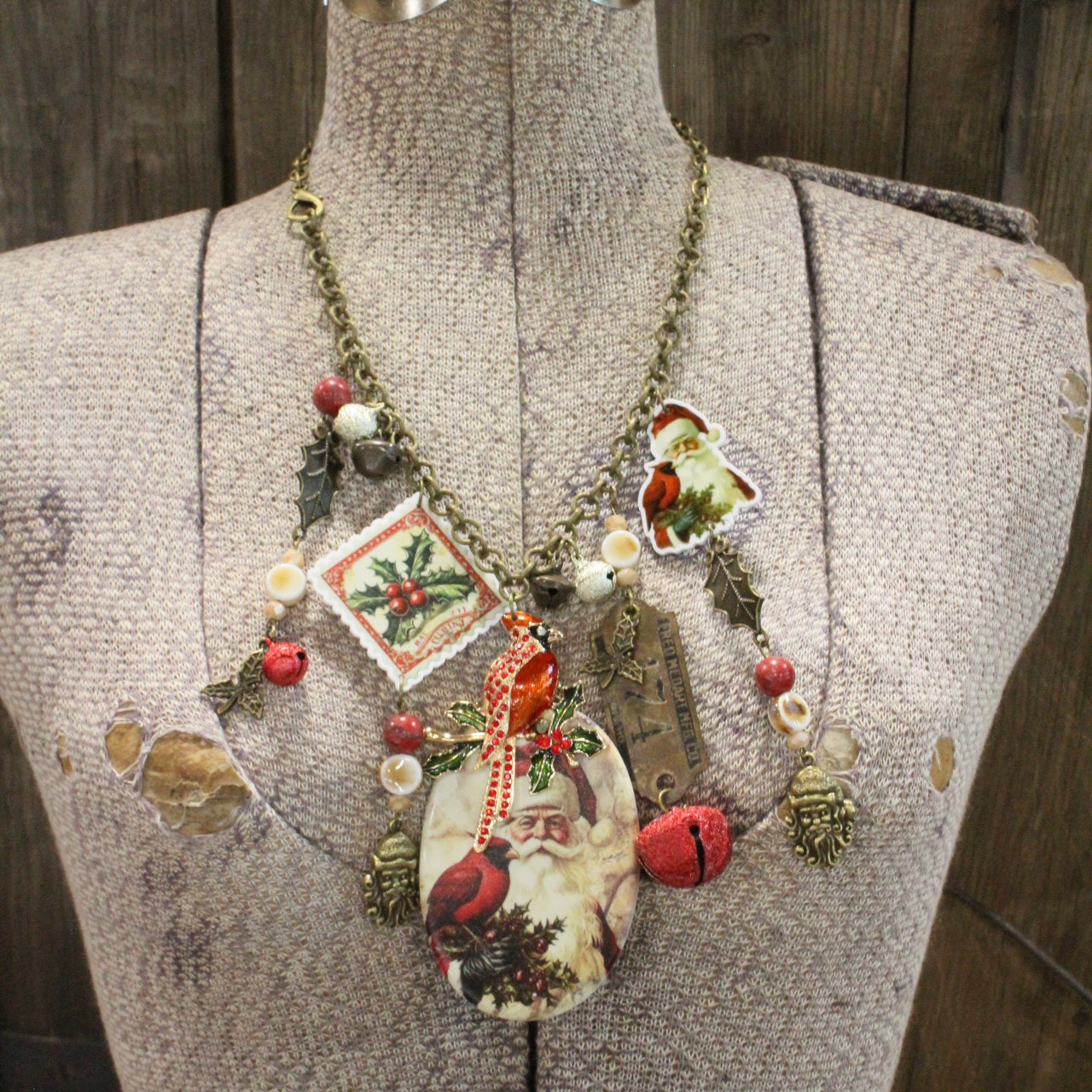 Cardinal Kris Charm'd Necklace