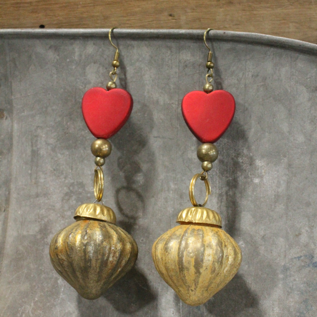 Key To Unlock My Heart Dangle Earrings