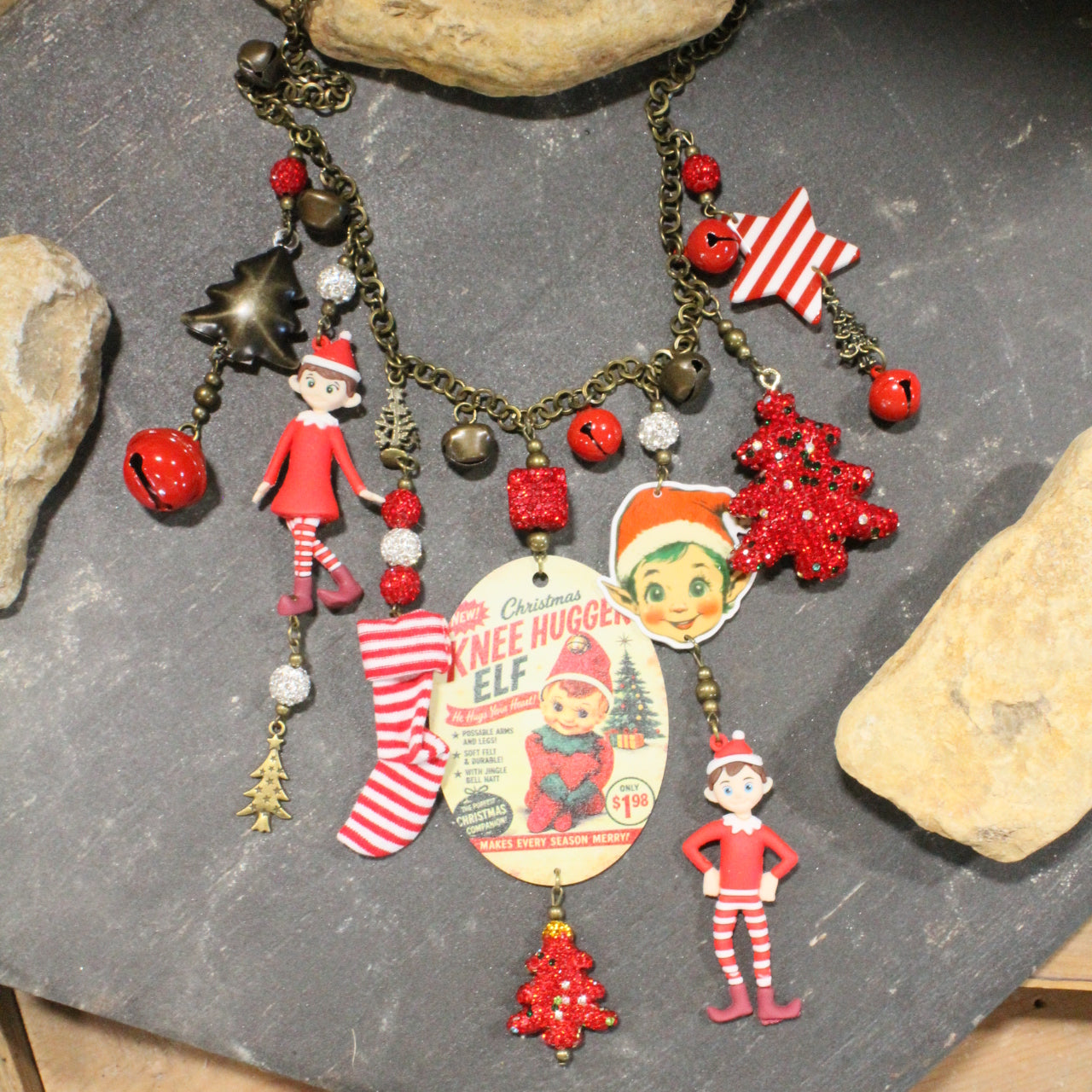 Elf On The Shelf Charm'd Necklace