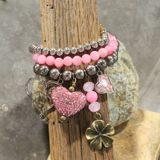 Faith Hope & Love Bracelet Set