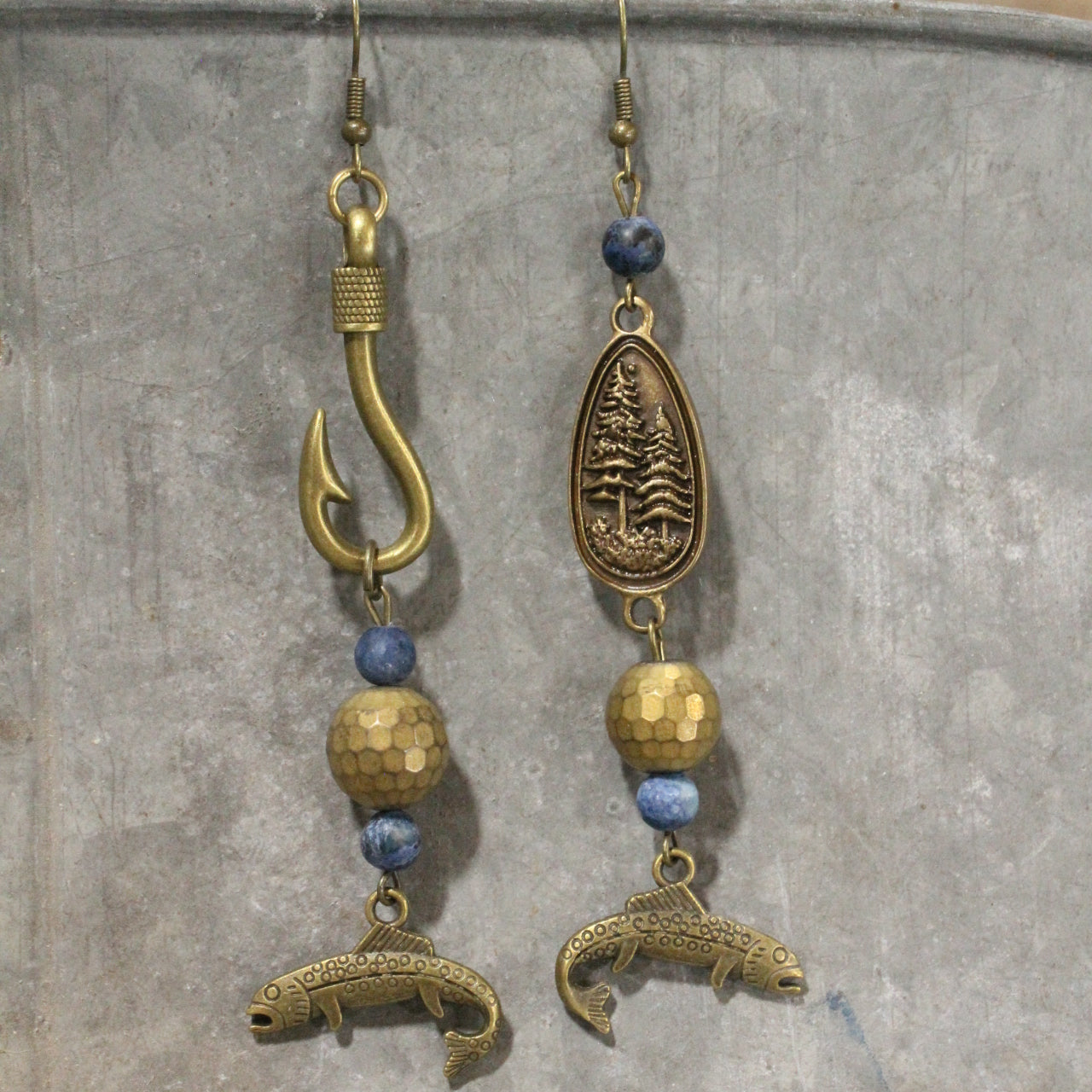 Travel Time In Montana Dangle Earrings