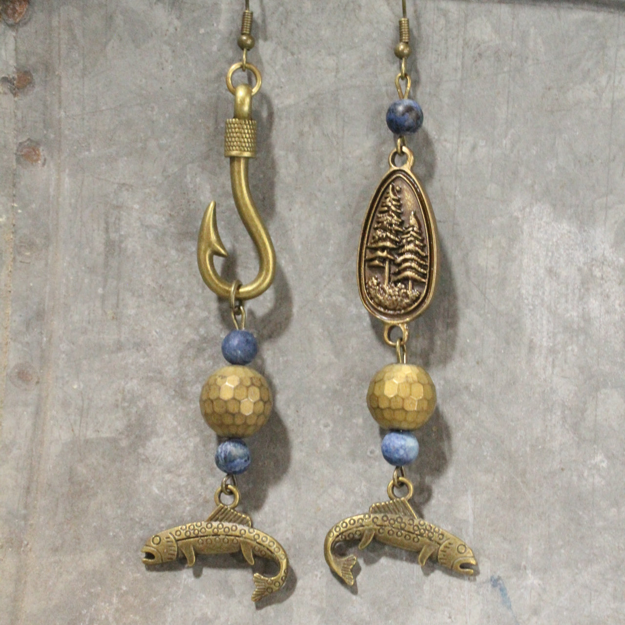 Travel Time In Montana Dangle Earrings