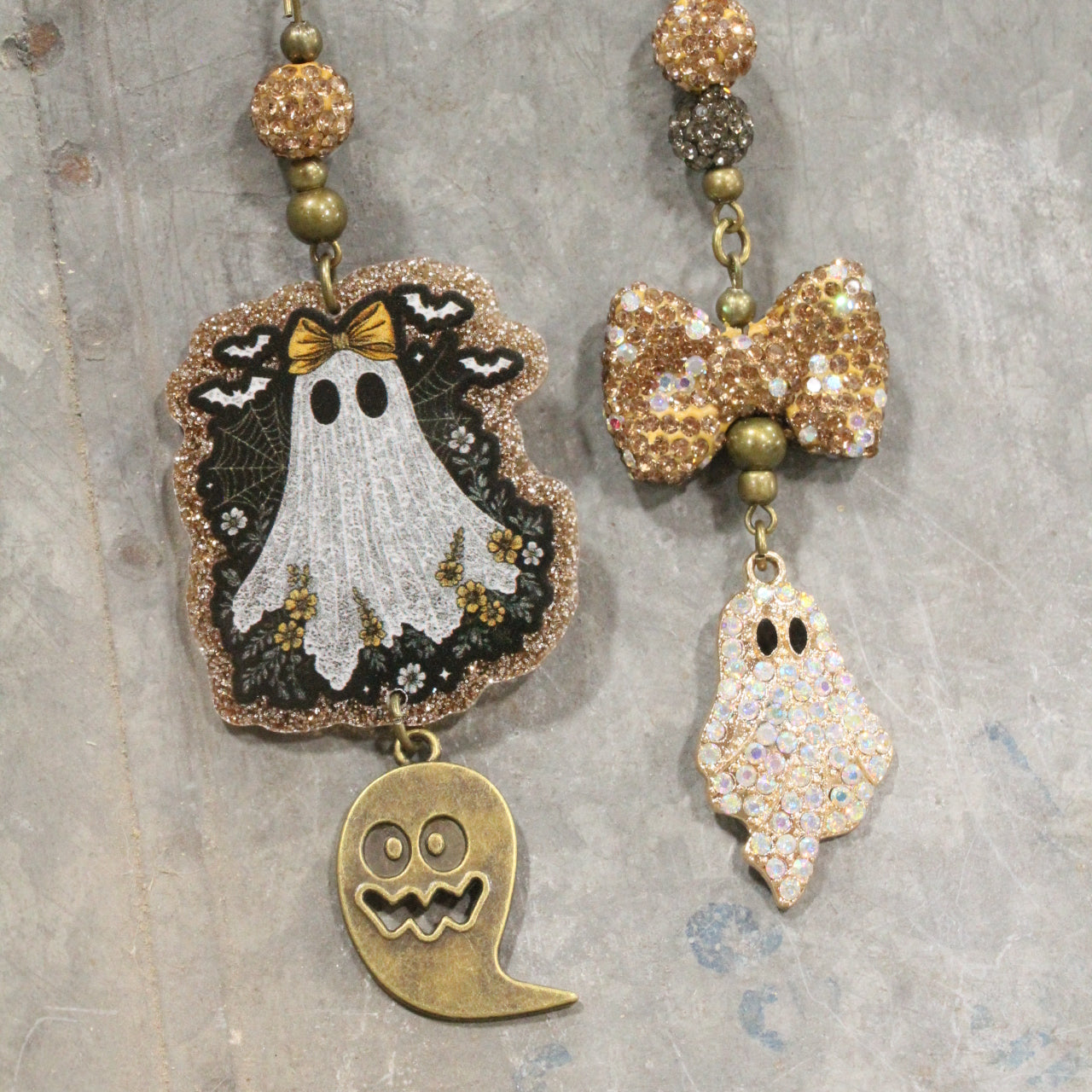 Ghostly BOO Dangle Earrings