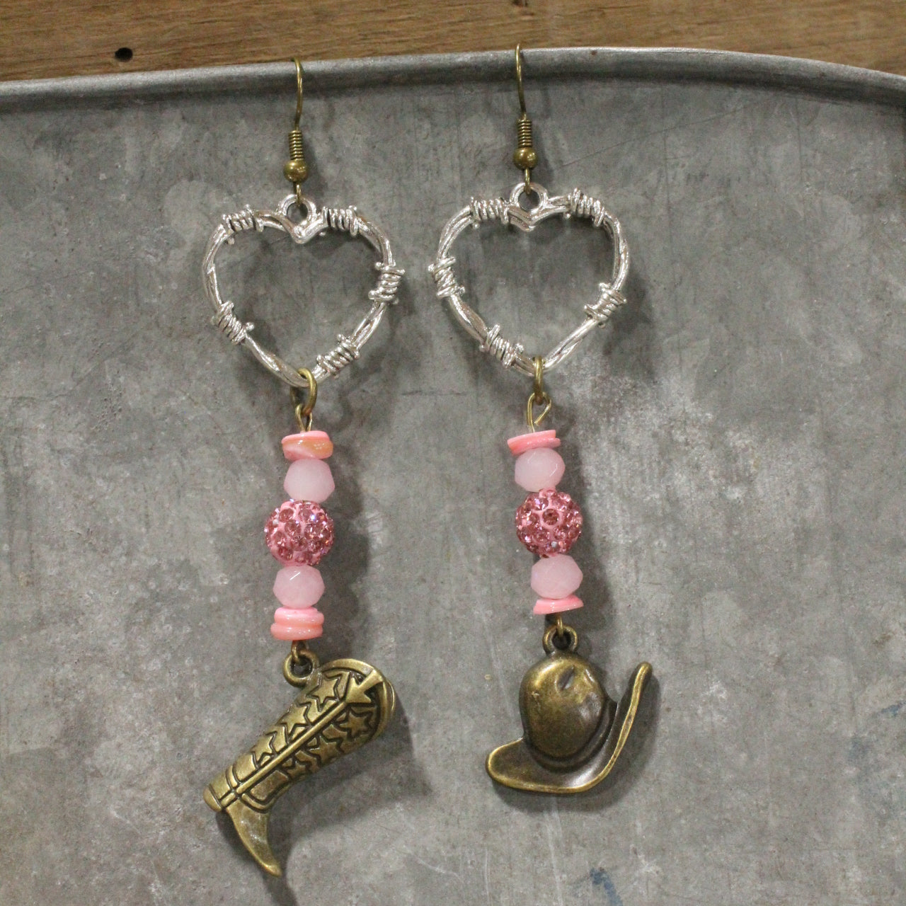 My Heart Belongs To All Things Western Dangle Earrings