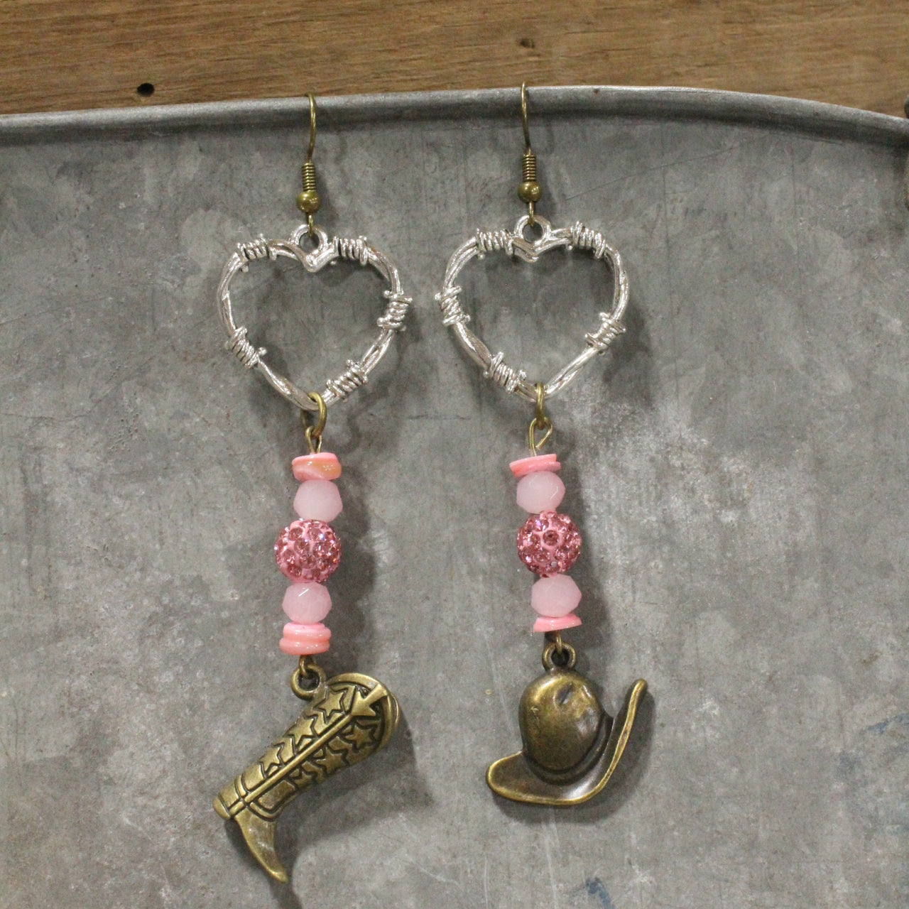 My Heart Belongs To All Things Western Dangle Earrings
