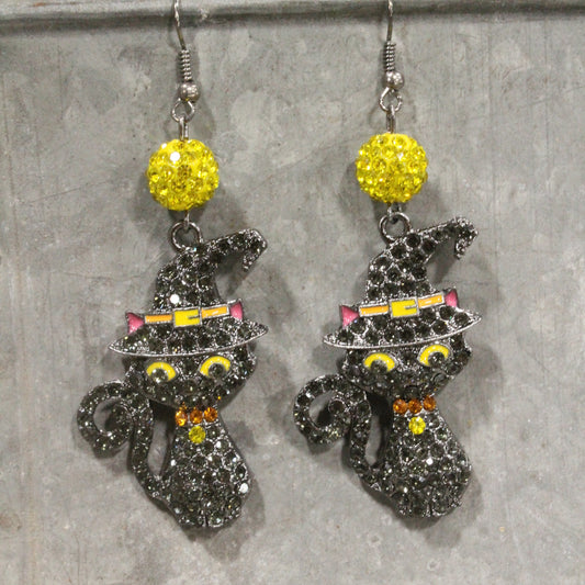 PurrrFect Kitty Dangle Earrings