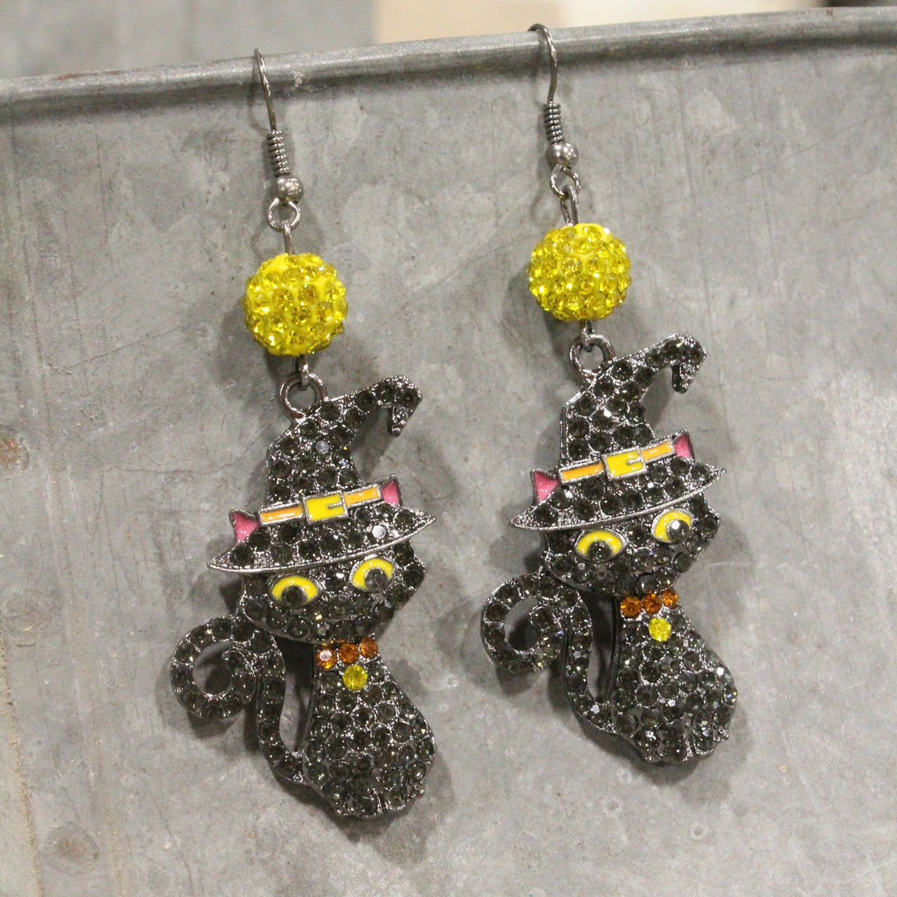 PurrrFect Kitty Dangle Earrings