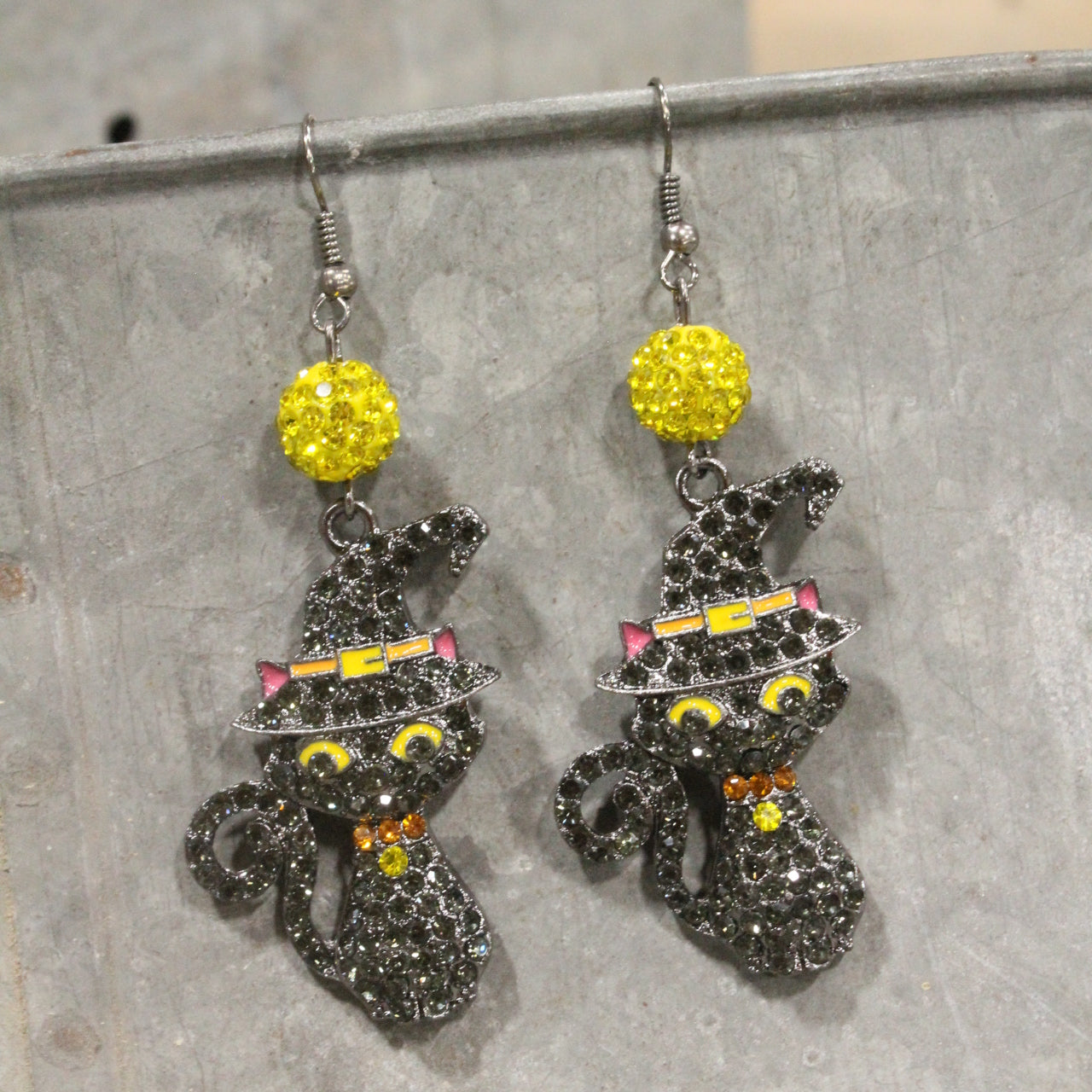 PurrrFect Kitty Dangle Earrings