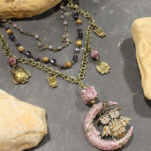 Moonlit Night Charm'd Necklace