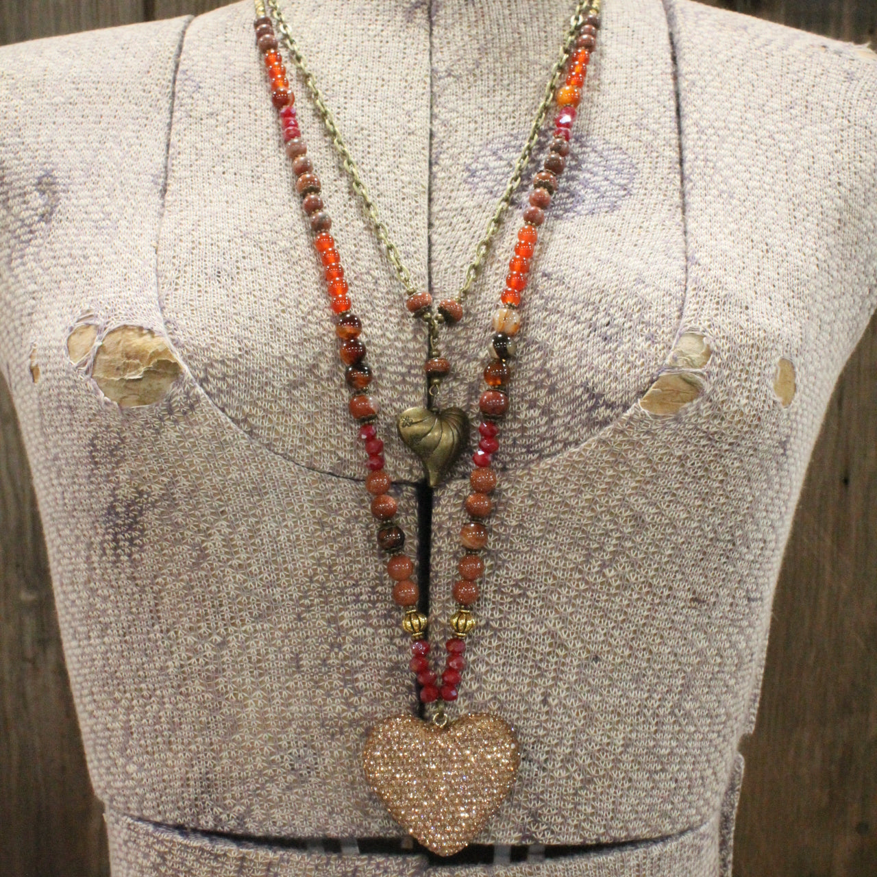 Won't You Be Mine Long Layered Necklace