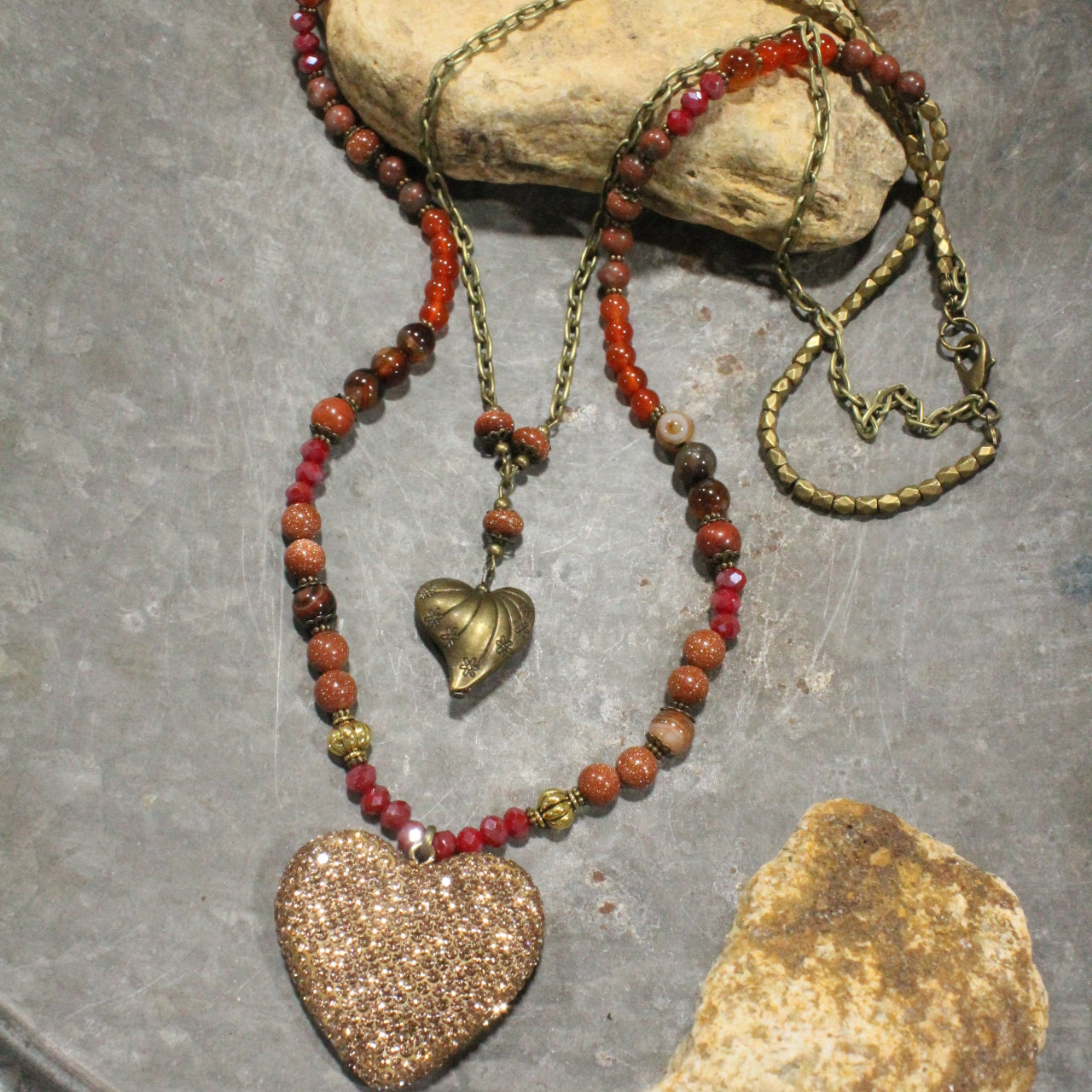 Won't You Be Mine Long Layered Necklace