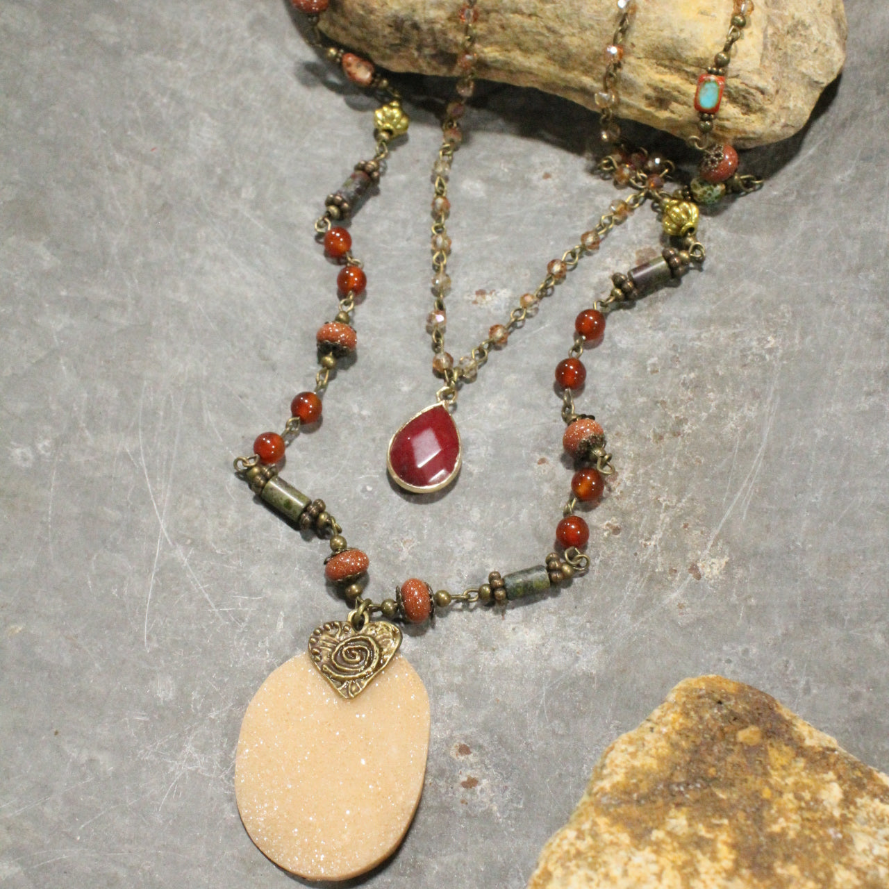 Won't You Be Mine Layered Necklace