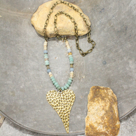 My Hearts Pounding For You Necklace
