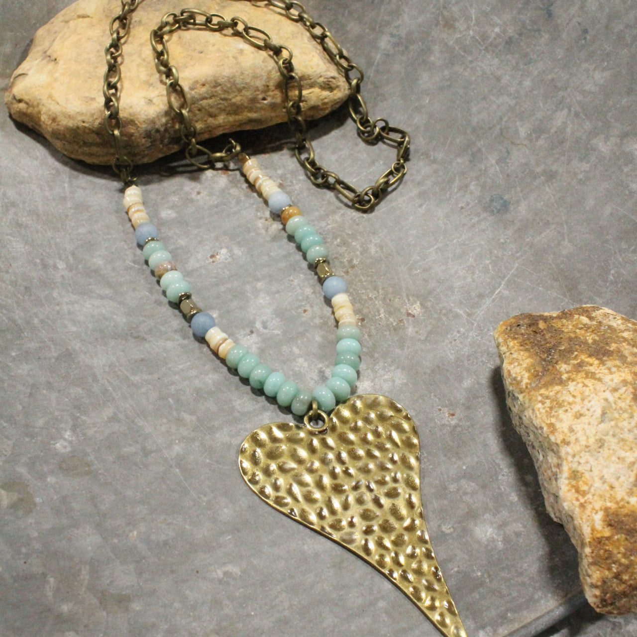 My Hearts Pounding For You Necklace