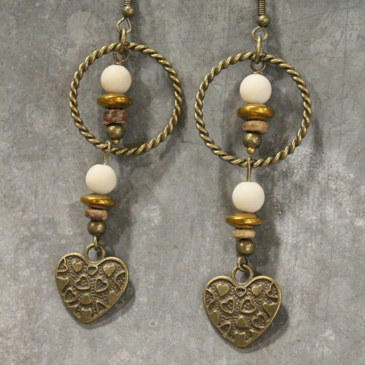 Rock Solid In Love With You Dangle Earrings