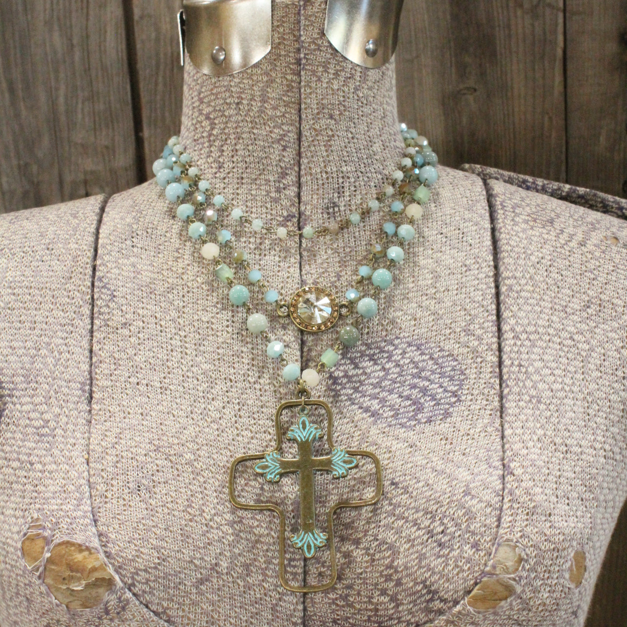 Forgiven Triple Layered Necklace