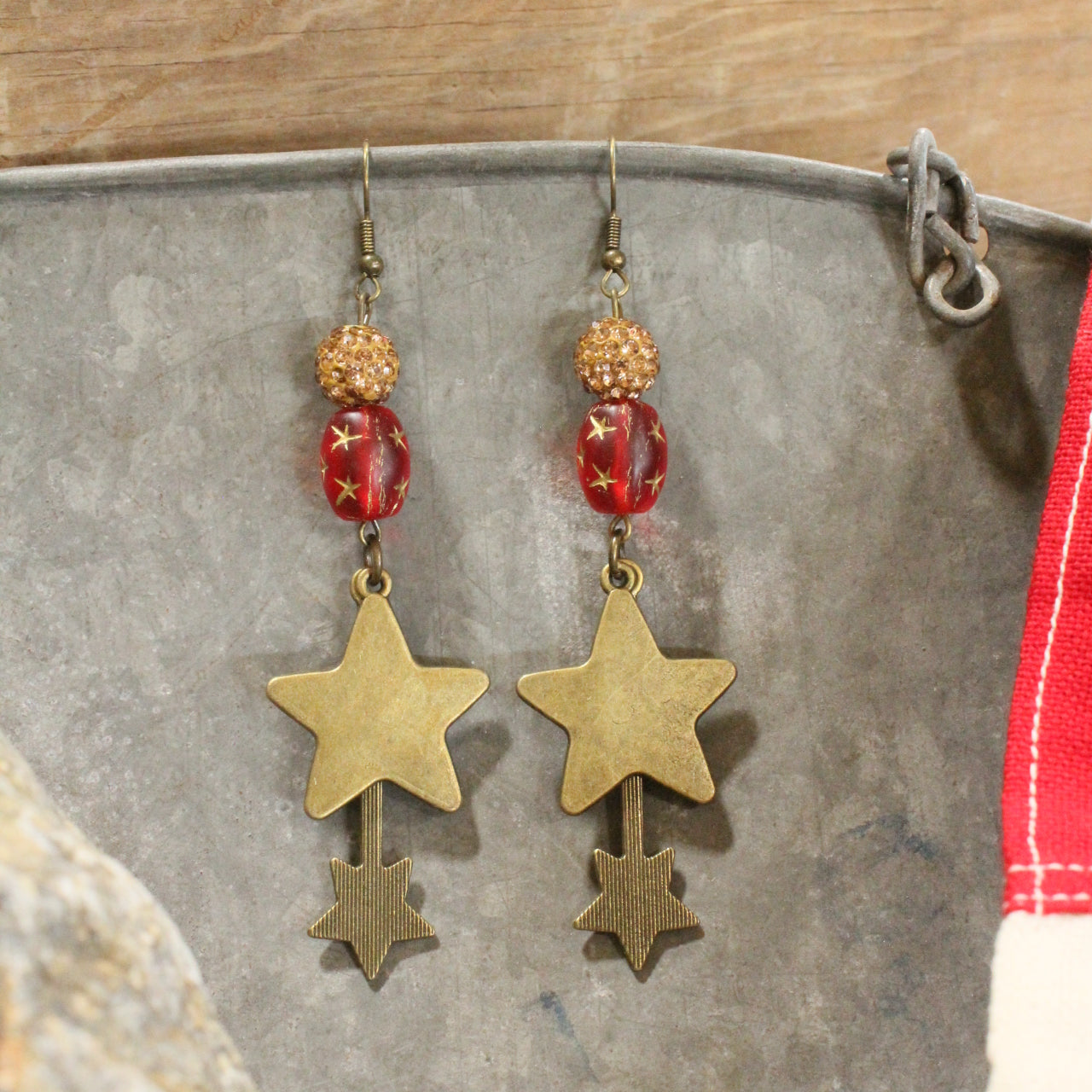 Falling Star Dangle Earrings